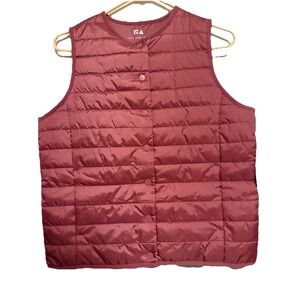 NWT‎ Women's Free Assembly Snap Vest Size L (10-12)
